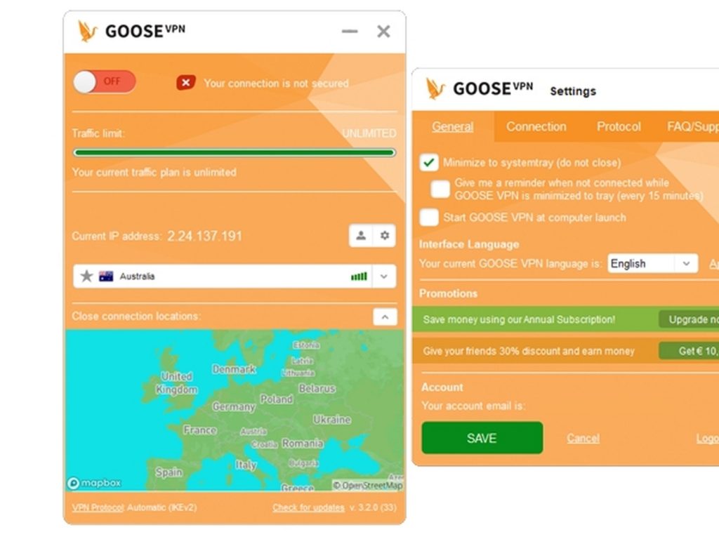 Goose VPN for Netflix