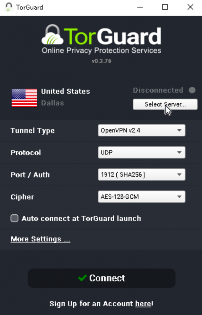 TorGuard VPN Services for iPhone