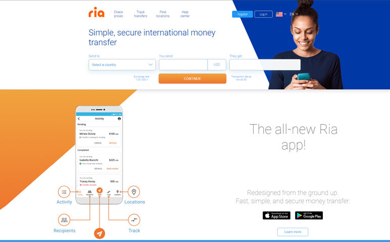 Ria the fastest payment option